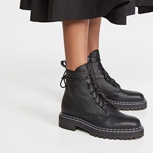 Proenza Schouler Combat lace up Boot